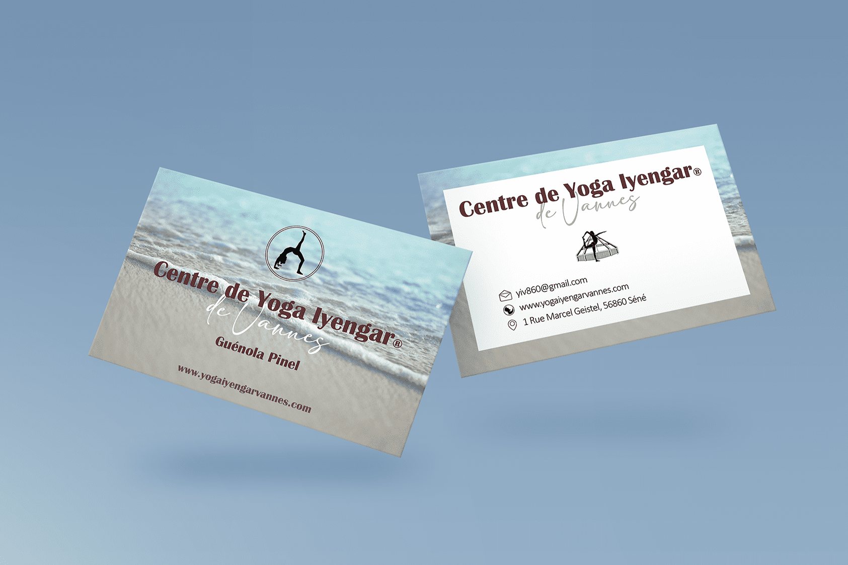 création de cartes de visite, conception graphique, design, mise en page sur Adobe Indesign et autres supports print à Cholet, Maine et Loire et Vannes, Morbihan